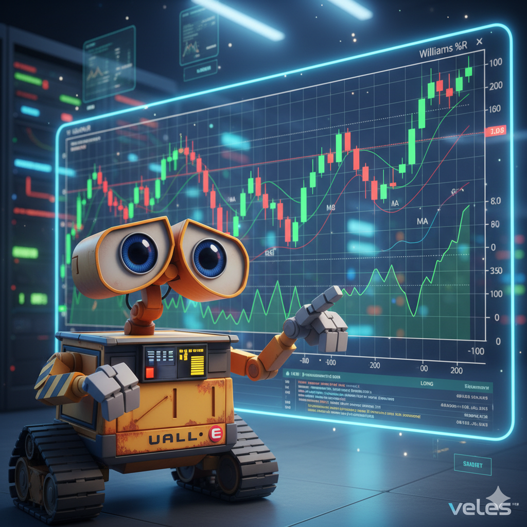 Williams %R: Індикатор "Перекупленості/Перепроданості"