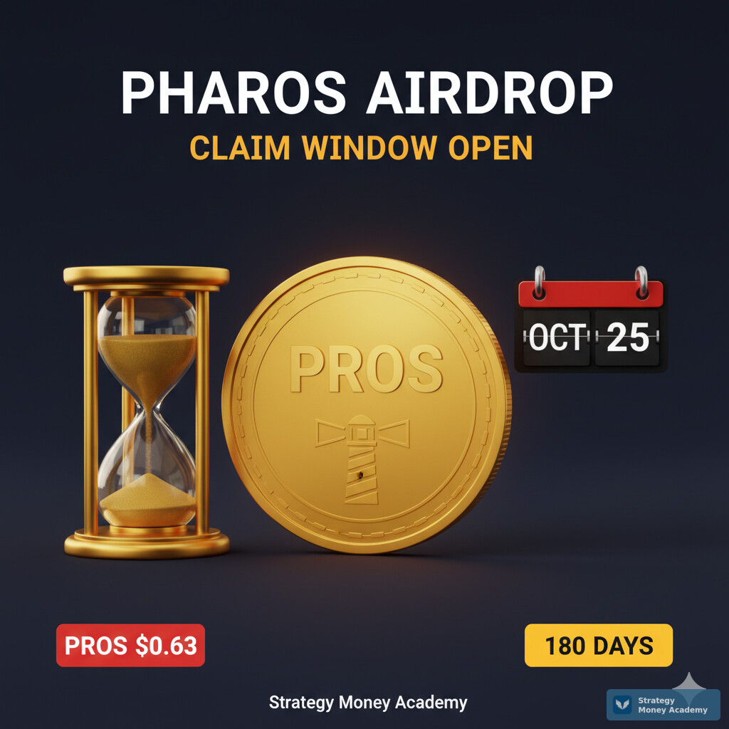 🎯 PHAROS PROS — твій airdrop живий, але вікно закривається 25 жовтня