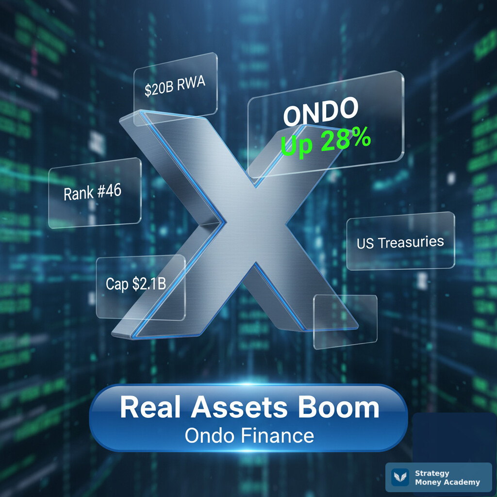 🏦 Ondo Finance: облігації США тепер у крипті, а токен зробив +28%