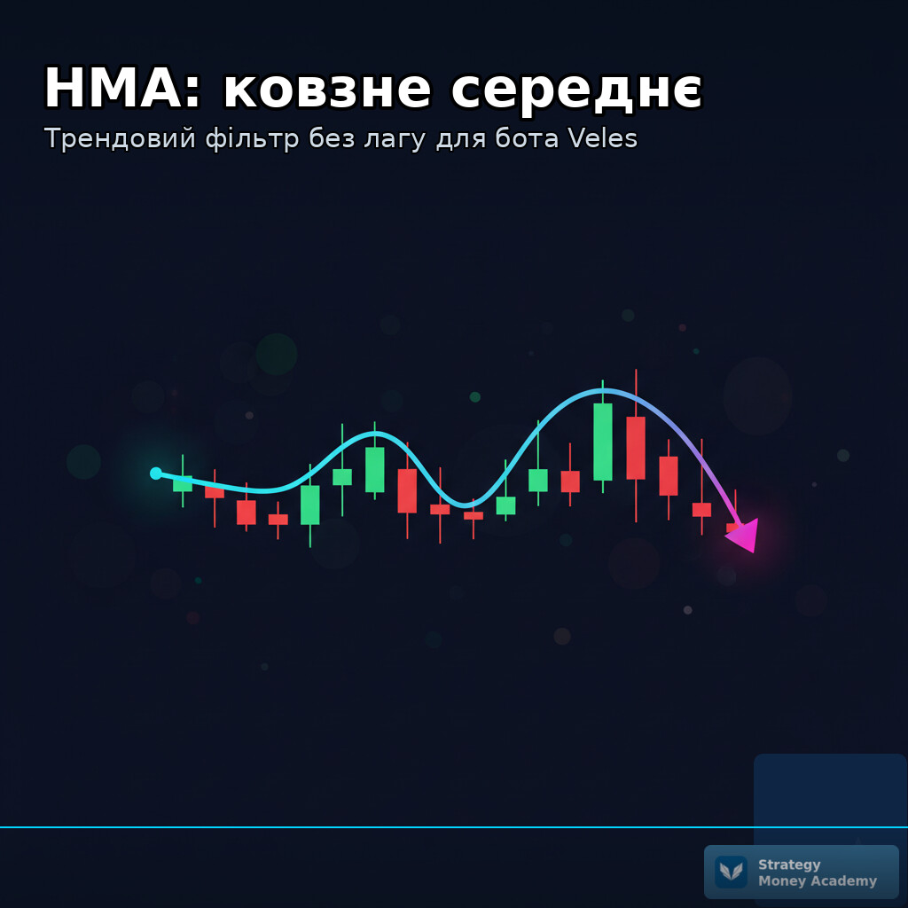 📐 Ковзне середнє Халла (HMA) у Veles: ковзна, що майже не запізнюється
