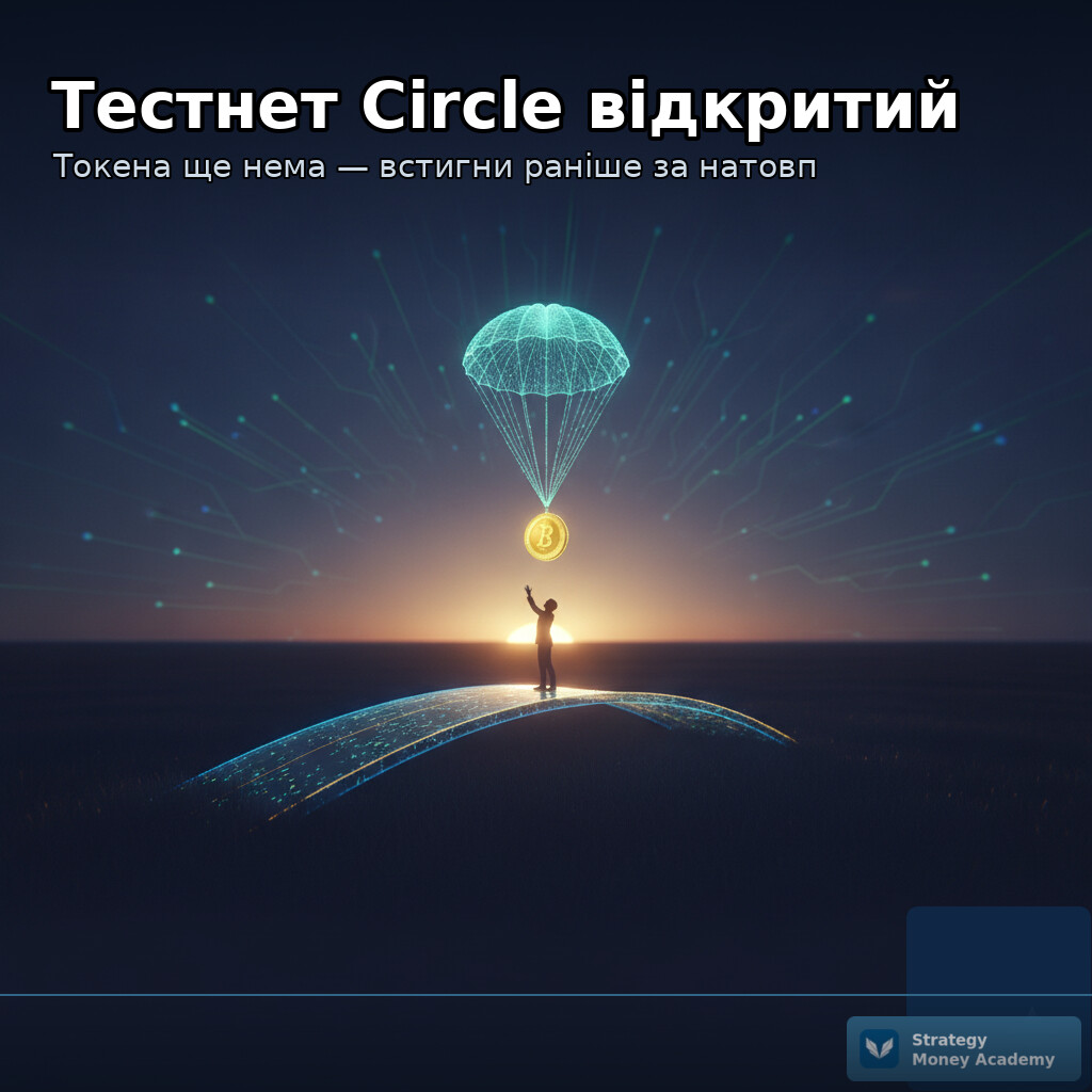 🪂 Arc від Circle — тестнет відкритий, токена ще нема: чому це варто зробити вже