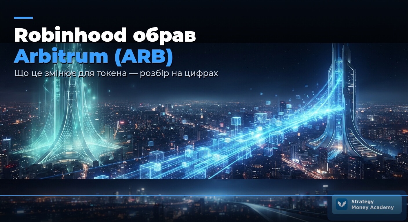 🔵 Token Splash: Arbitrum (ARB) — Robinhood збудував свій блокчейн на ньому. Що це змінює?
