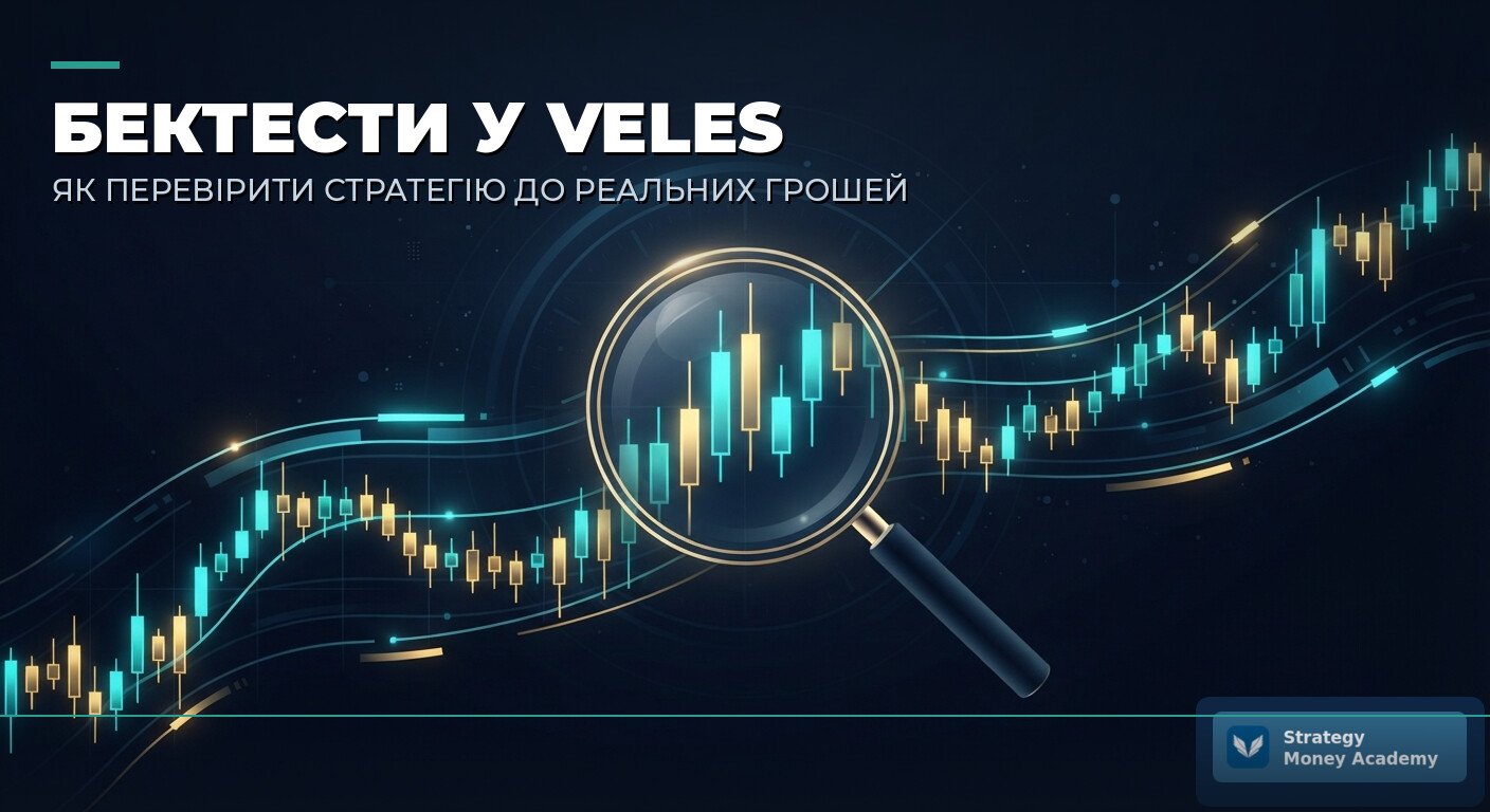 📊 БЕКТЕСТИ у Veles: як перевірити стратегію до реальних грошей