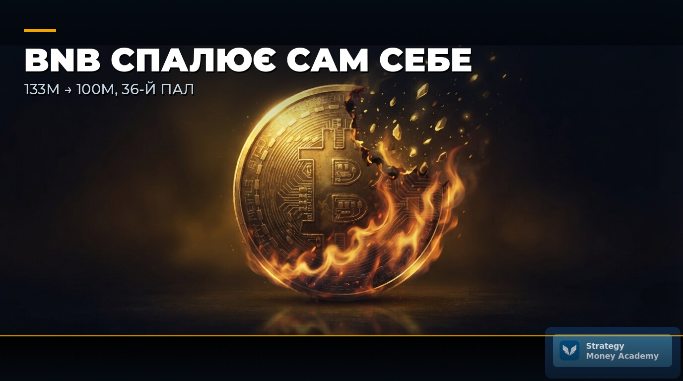 Token Splash: BNB — монета, яку біржа сама спалює до дефіциту