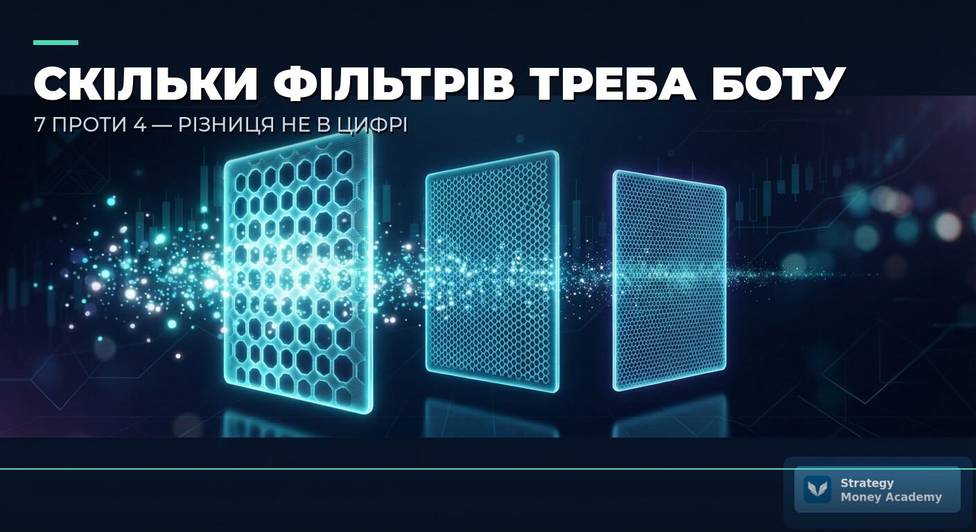 Консервативний, помірний, агресивний: як профілі фільтрів у Veles реально міняють вхід бота