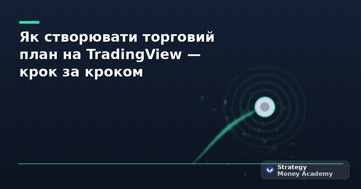 Як створювати торговий план на TradingView — крок за кроком