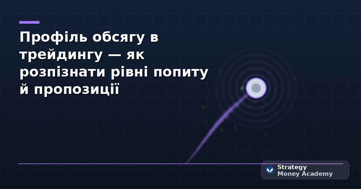 Профіль обсягу в трейдингу: що це і як розпізнати рівні попиту й пропозиції