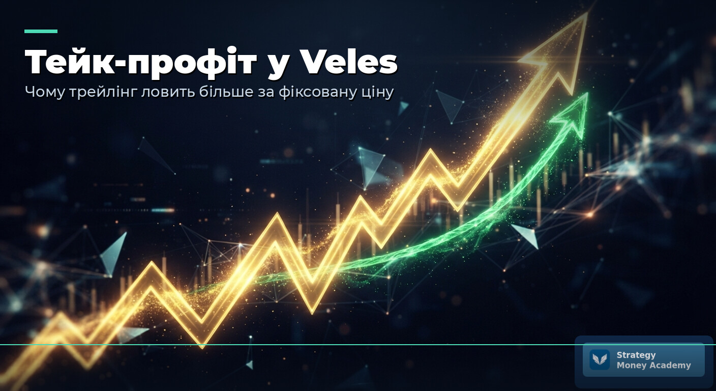 🎯 Тейк-профіт у Veles: чому трейлінг ловить більше за фіксовану ціну