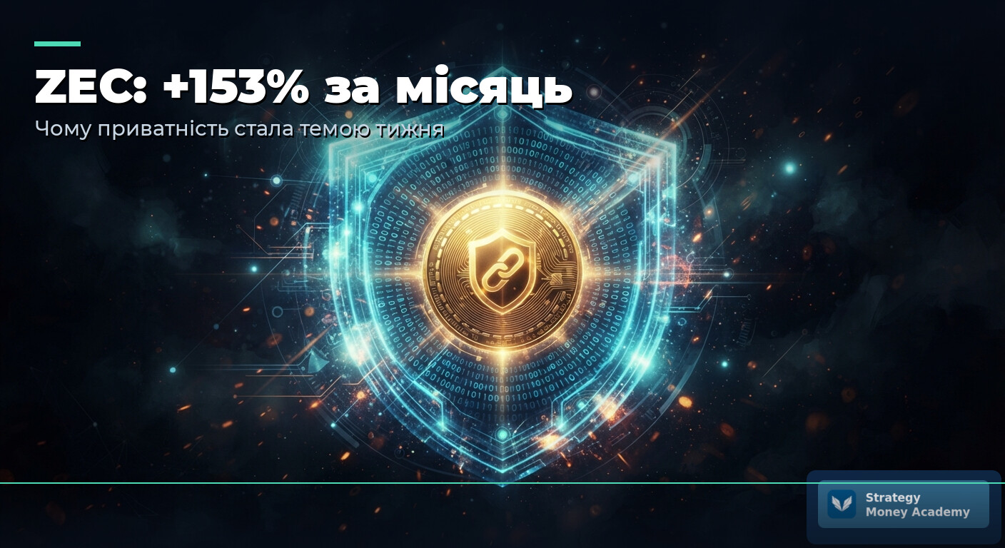 Zcash (ZEC) — глибокий розбір: +153% за місяць і перший спот-ETF на приватну монету