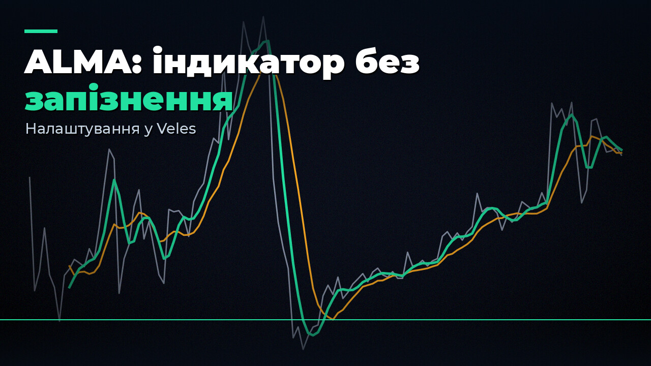 ALMA у Veles: як налаштувати період, offset і sigma та не поплутати швидку лінію з сигналом
