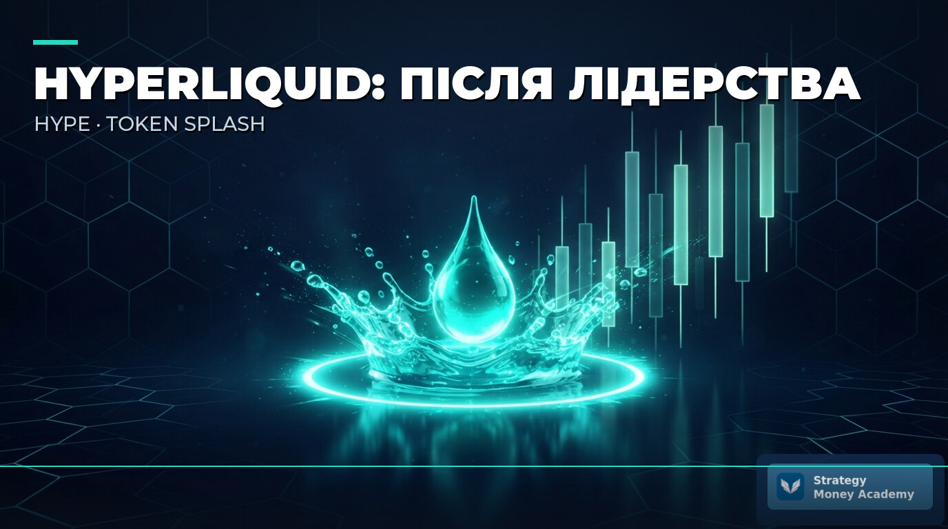 Token Splash: Hyperliquid (HYPE) — +101% за 200 днів і корекція на 19%: що тримає токен і де ризики