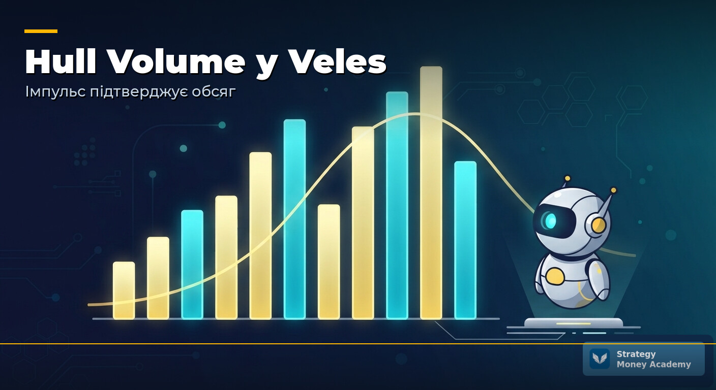 Hull Volume у Veles: як обсяг підтверджує імпульс і де цей фільтр підводить