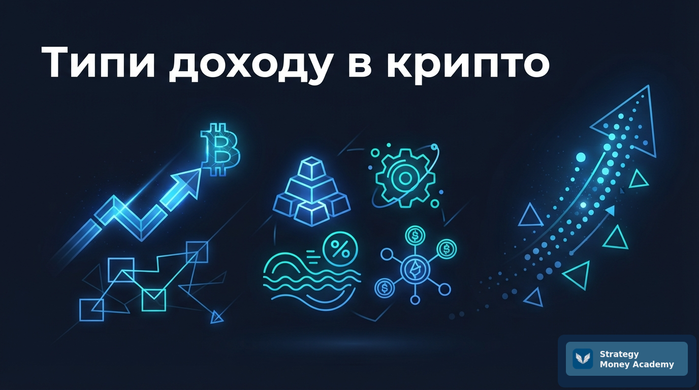 Типи доходу в крипто